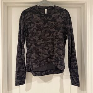 Lululemon Camo Long Sleeve Shirt